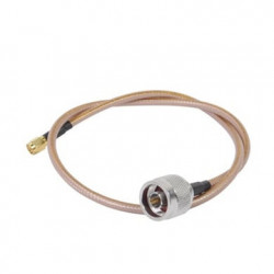 Jumper con Cable LP142 de 60 cm, con Conectores N Macho a SMA Inverso