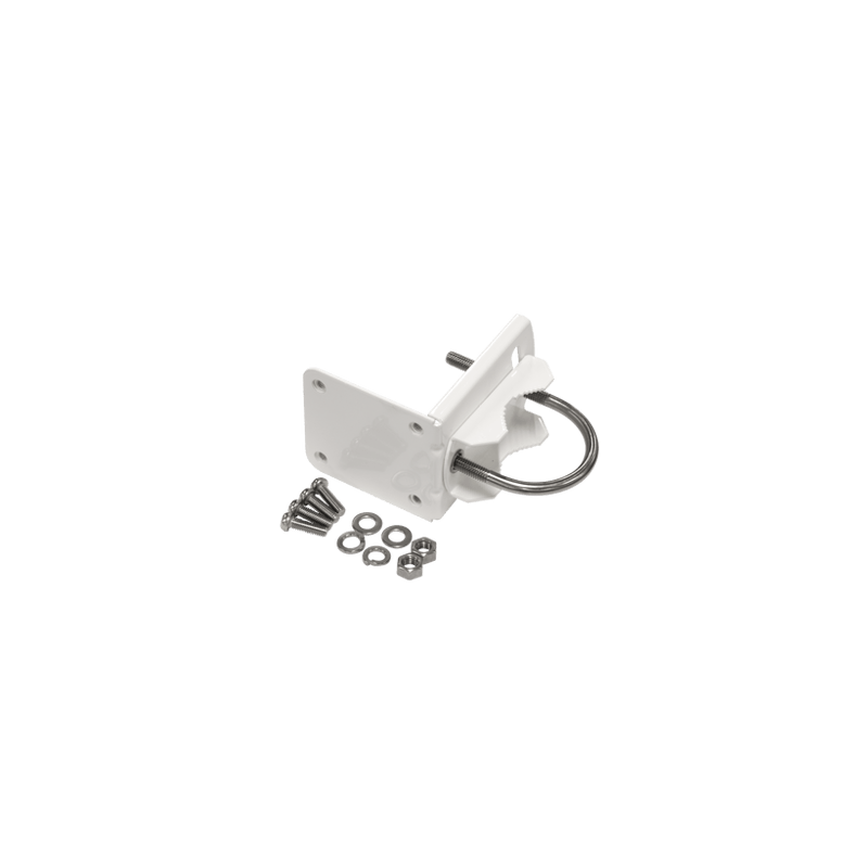 Adaptador básico de montaje en poste para la serie LHG, hecho de metal