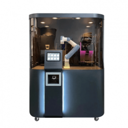 Solución Robótica Dobot para Barra de Café / Capacidad 100-150 Bebidas