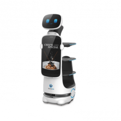 Robot Autonomo para Servicio de Meseros Ubicado por SLAM (Laser) / Mej