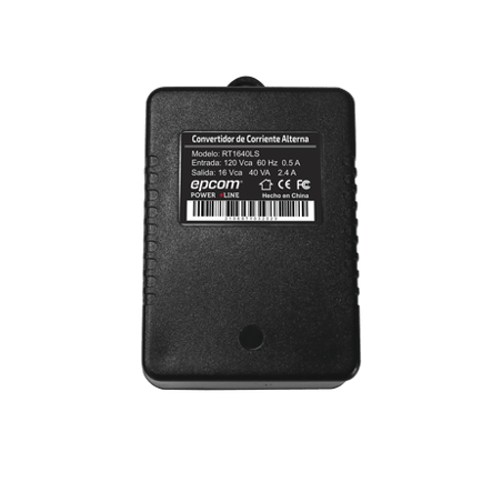 Transformador 16 Vca 40 VA