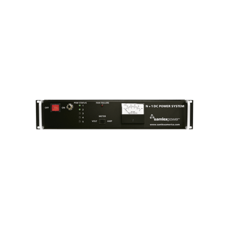 Fuente de Poder Conmutada 13.8V, 40A, Instalación en Rack con Cargador