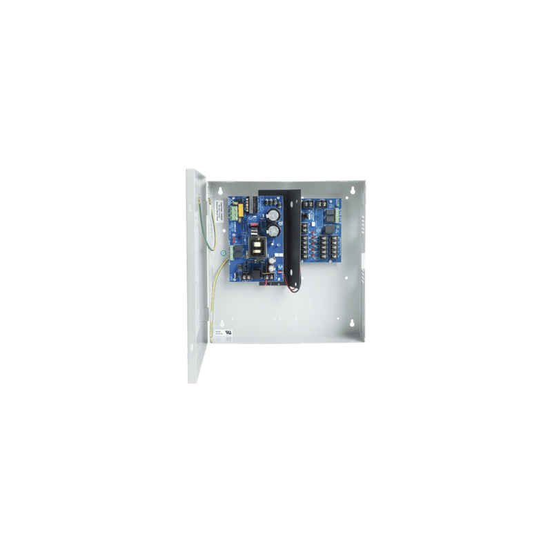 12 o 24 Vcc  6 A / fuente tipo control / 1 entrada / 5 salidas / aplic
