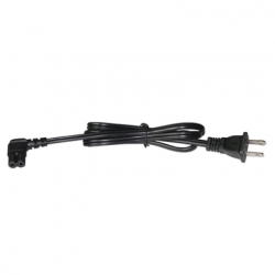 Cable de Alimentación Eléctrica para 120-240 Vca / 1 Metro / 2 Clavija