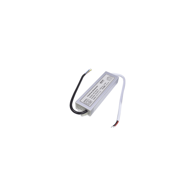 Fuente 12 V / 5 Amperes / Waterproof / Intemperie grado IP67