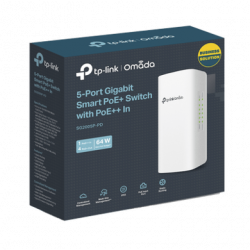 Switch PoE Omada Para Exterior / 1 Puerto PoE IN 802.3 af/at/bt / 4 Pu