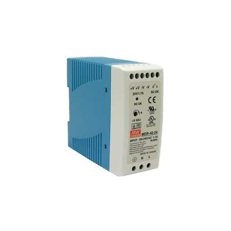 Fuente de poder Industrial Riel Din 24Vcc, 40W