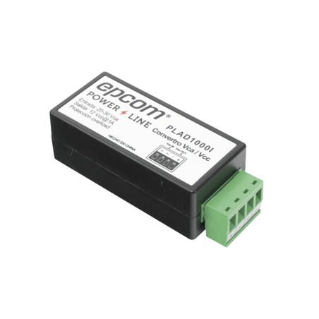 (2 en 1) Convertidor de Energía 24 Vca a 12 Vcc (CA a CD) y Filtro Con