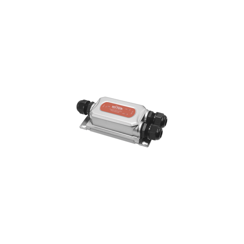 Extensor PoE para exterior / Entrada PoE de 60W y 2 salidas PoE de 30W