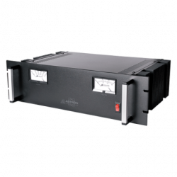 Fuente de poder  13.8Vcc, 35A, lineal regulada con circuito cargador d