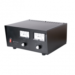 Fuente de poder 13.8Vcc, 35A, lineal, voltaje y corriente variable con