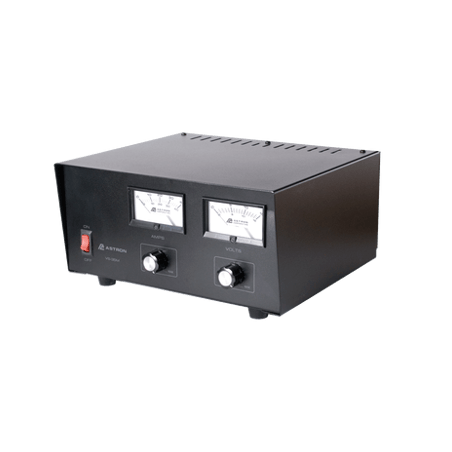 Fuente de poder 13.8Vcc, 35A, lineal, voltaje y corriente variable con