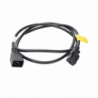 Cable de Alimentación Eléctrica Con Bloqueo de Seguridad, de IEC C19 a