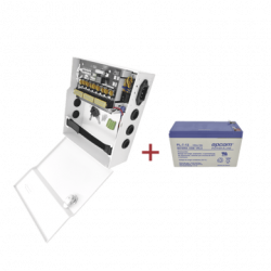 Kit / Fuente PLK12DC8ABK  Batería incluída PL712