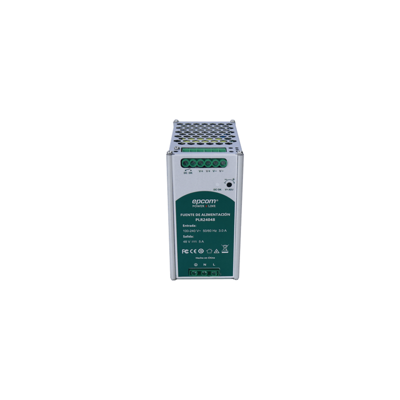 FUENTE DE ALIMENTACION 48 VCC / DIN RIEL /  5 AMPERES / 240 W