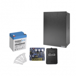 Kit con fuente PLB3 con salida de 12 Vcc a 4 Amper, incluye transforma