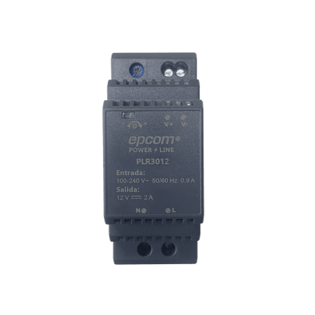 Fuente de poder DIN RIEL de 15 Vcc  2A,  30 W