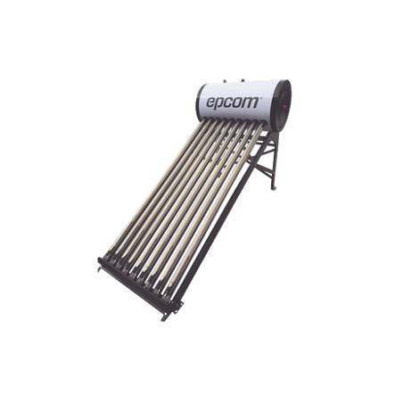 Bóiler Solar de 90L, Baja Presión con 9 Tubos de Vacío de Mayor Resist