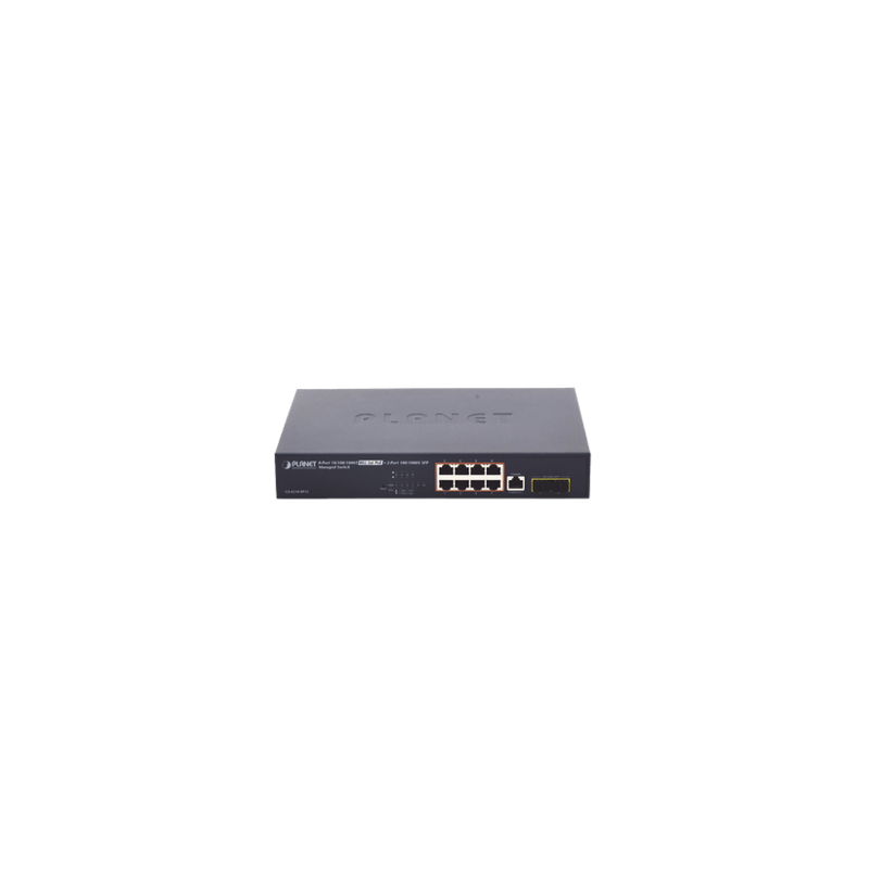 Switch Administrable Capa 2 de 8 Puertos PoE 802.3af/at Gigabit 140 W