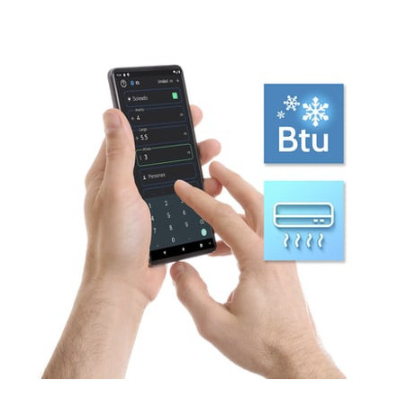 Calculador de capacidad de enfriamiento BTU Aufit