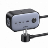 Cargador de Escritorio y Tomacorriente Múltiple  3 Puertos USB-C  1 Pu