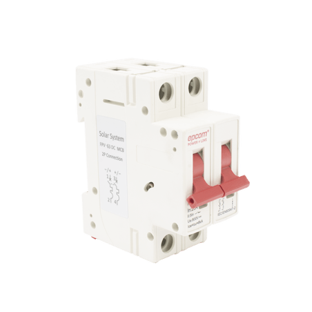 Protección Térmica/ Interruptor 2P, 20 A,  Corriente Directa  800 Vcc
