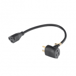 Extensión Eléctrica para Uso Rudo para Uso en T / Conexión NEMA 5-15 /