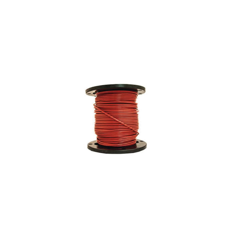 Carrete de 500 metros / Cable fotovoltaico / Rojo / Recubrimiento XLPE