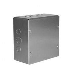Caja Extra Grande 6 x 6 x 4/ Profundidad 4/Entradas Laterales-Finales