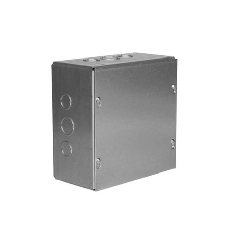 Caja Extra Grande 6 x 6 x 4/ Profundidad 4/Entradas Laterales-Finales