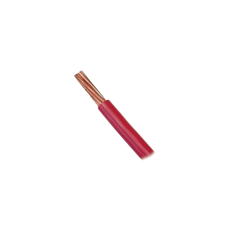 Cable Eléctrico 10 awg  color rojo,Conductor de cobre suave cableado.
