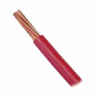 Cable Eléctrico 10 awg  color rojo,Conductor de cobre suave cableado.
