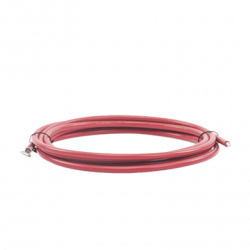 Cable para Controlador 3.0 m, Rojo, Calibre 8 AWG con Terminal de Ojo