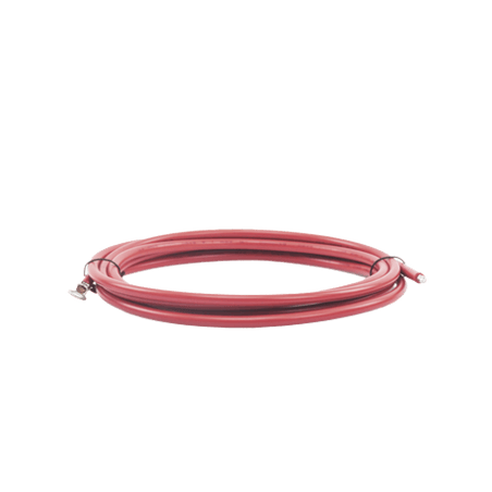 Cable para Controlador 3.0 m, Rojo, Calibre 8 AWG con Terminal de Ojo