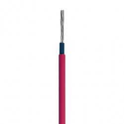 Cable Fotovoltaico Rojo / Cobre Estañado / 6 mm² (10 AWG) / 2000V / Ro