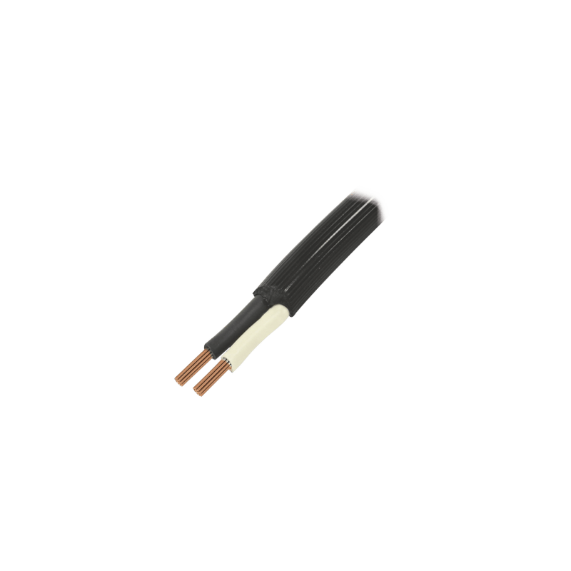 Cable Eléctrico de Uso Rudo 2 Hilos Calibre 14 AWG, Hasta 600 V. Rollo