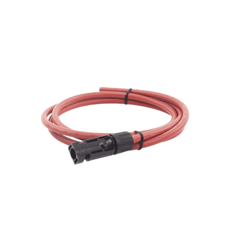 Cable Fotovoltaico, 1.5 m, Rojo, Calibre 10 AWG con Terminal MC4-M en