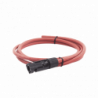 Cable Fotovoltaico, 1.5 m, Rojo, Calibre 10 AWG con Terminal MC4-M en