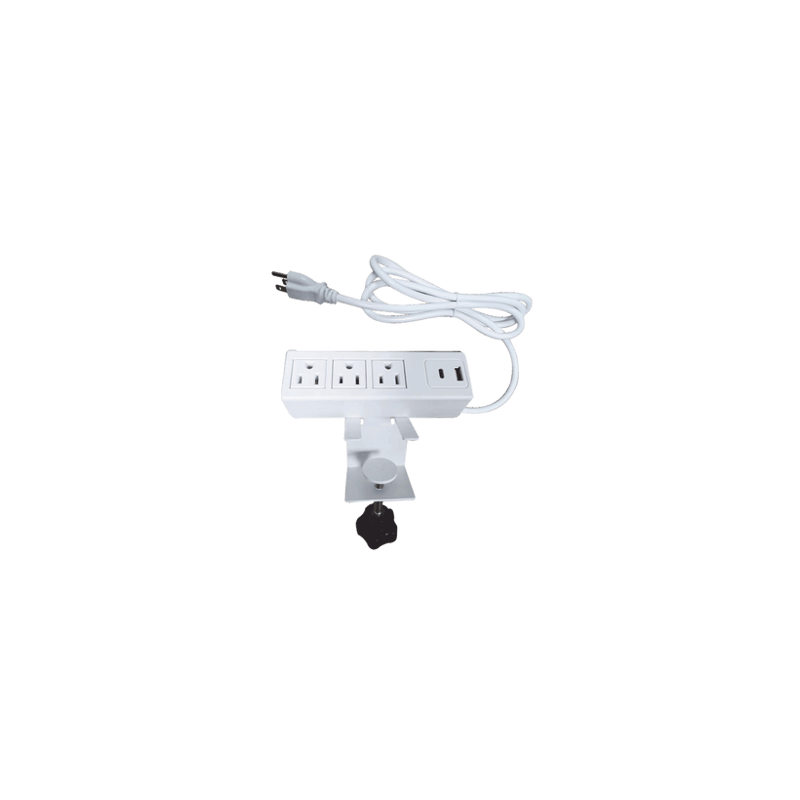 Tomacorriente para Escritorio / Cuenta con Bracket Ajustable a Diferen