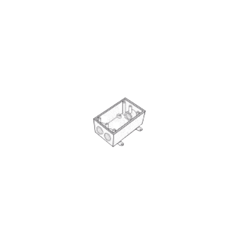 Caja Condulet FS de 1/2 ( 12.7mm) con tres bocas a prueba de intemperi