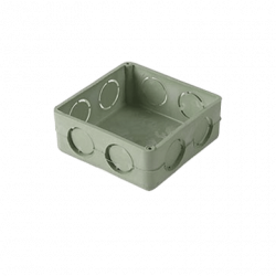 Caja Cuadrada de 1/2  para Instalaciones de PVC Conduit Pesado.