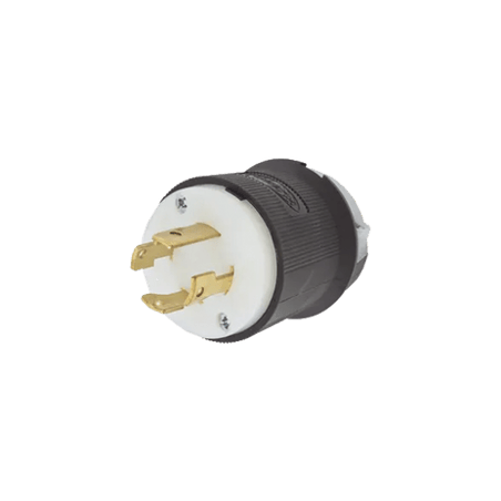 Clavija con Bloqueo de Media Vuelta Industrial 30 A 250 V CA / 3 Polos