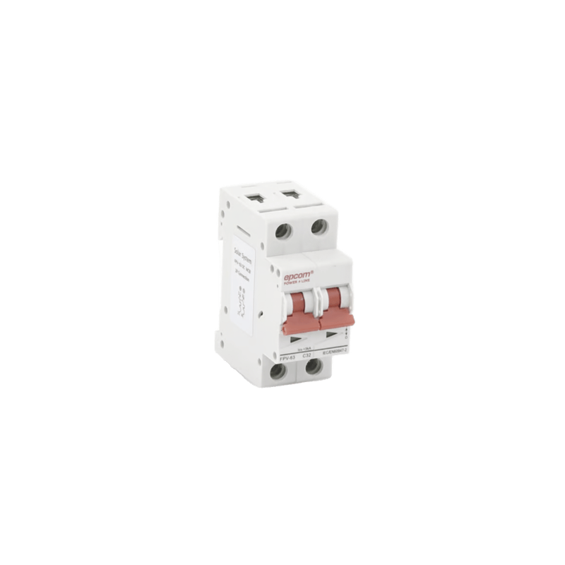 Protección Térmica/ Interruptor 2P, 32A,  Corriente Directa  800 Vcc p