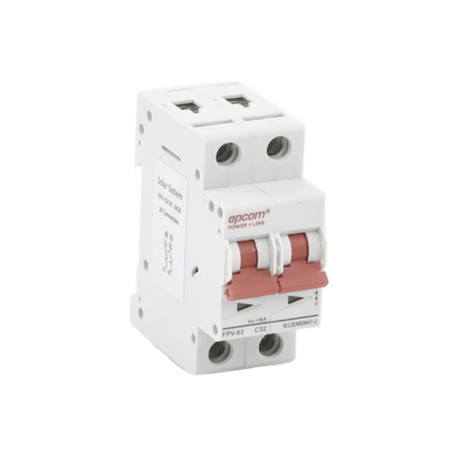 Protección Térmica/ Interruptor 2P, 32A,  Corriente Directa  800 Vcc p