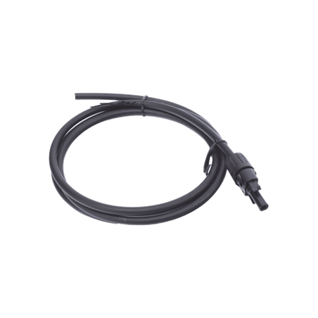 Cable Fotovoltaico 1.5 m, Negro, Calibre 10 AWG con Terminal MC4-H en