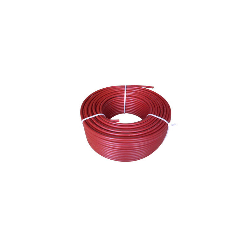 Bobina de 100 metros / Cable fotovoltaico / Rojo / Recubrimiento XLPE