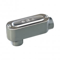 Caja Condulet tipo LB de 1 (25.4 mm) Incluye tapa y tornillos.