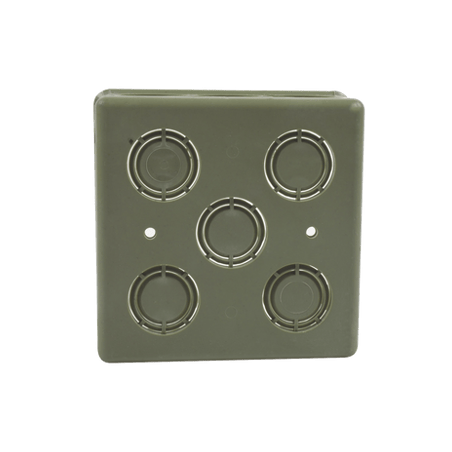 Caja Cuadrada  de 1/2 - 3/4 para PVC Conduti Pesado.