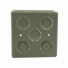 Caja Cuadrada  de 1/2 - 3/4 para PVC Conduti Pesado.