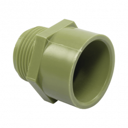 Conector para Tubería PVC Conduit Pesado de 1 1/2 (38 mm).